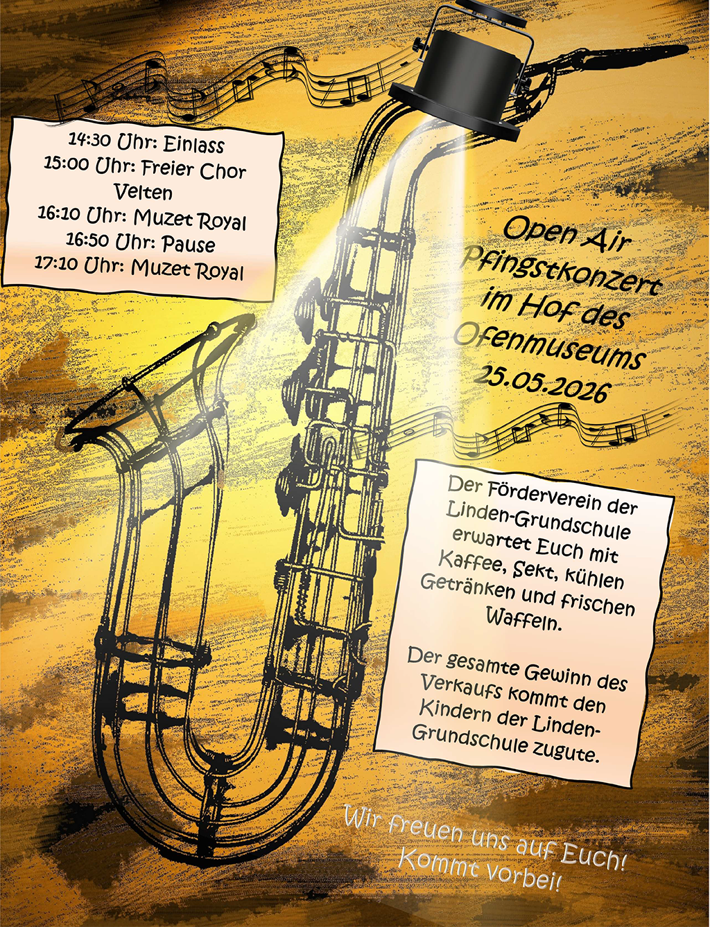 Plakat Pfingstkonzert 2026